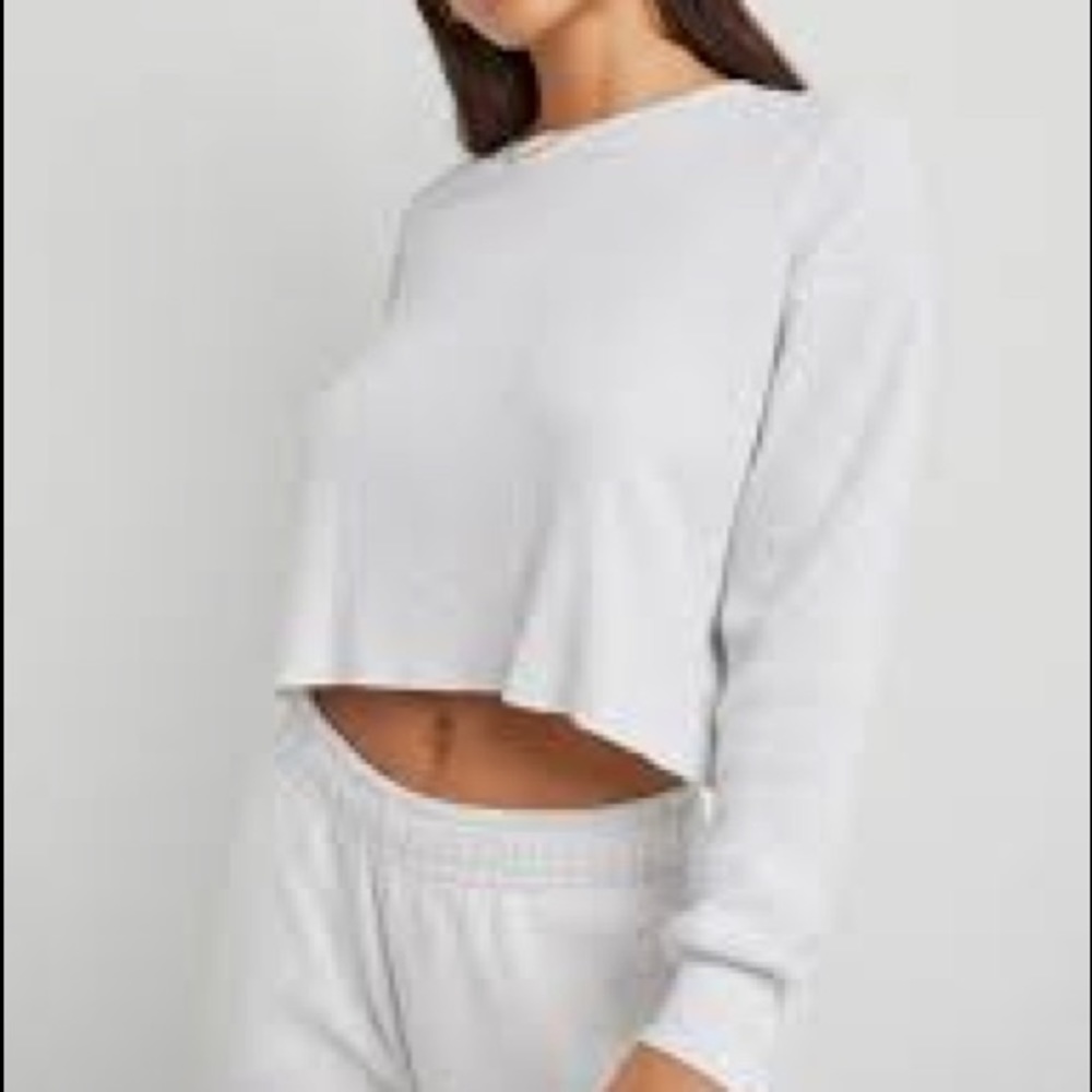 ARITZIA TNA Alamno Thermal Shirt - Small- White